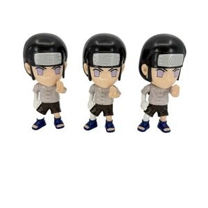 Lot of 3 - 2025 Burger King NARUTO TOYS! Naruto - Neji Hyuga